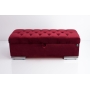 Tufted Storage Bench